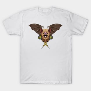Bat at Darts with Dart T-Shirt